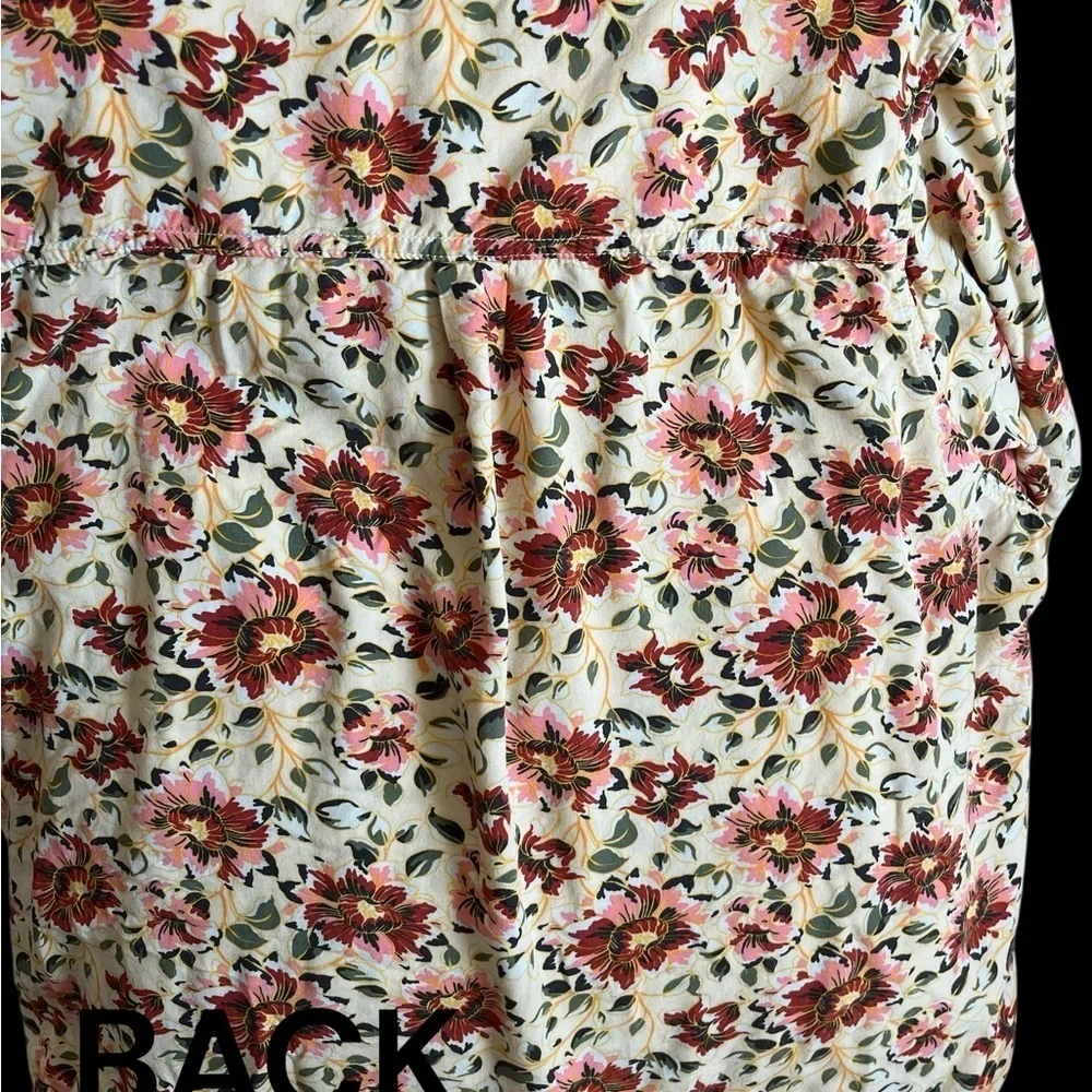 Torrid PreLoved 3/4 Sleeve Floral Print Women's Plus Top
